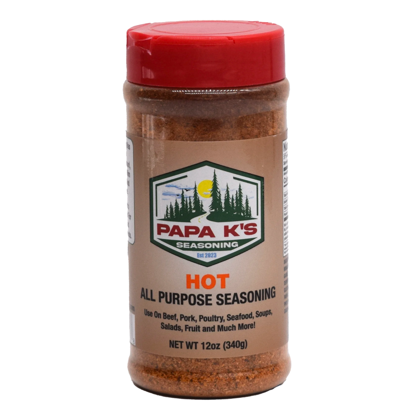 Papa K's Hot All Purpose Seasoning